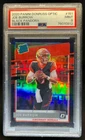 2020 Donruss Optic Joe Burrow Black Pandora Prizm RC #24/25 Bengals PSA 9