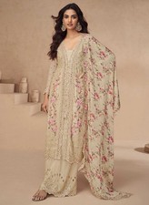 Pakistani Women Party Wedding Suit Heavy Salwar Kameez Indian Designer Long Gown