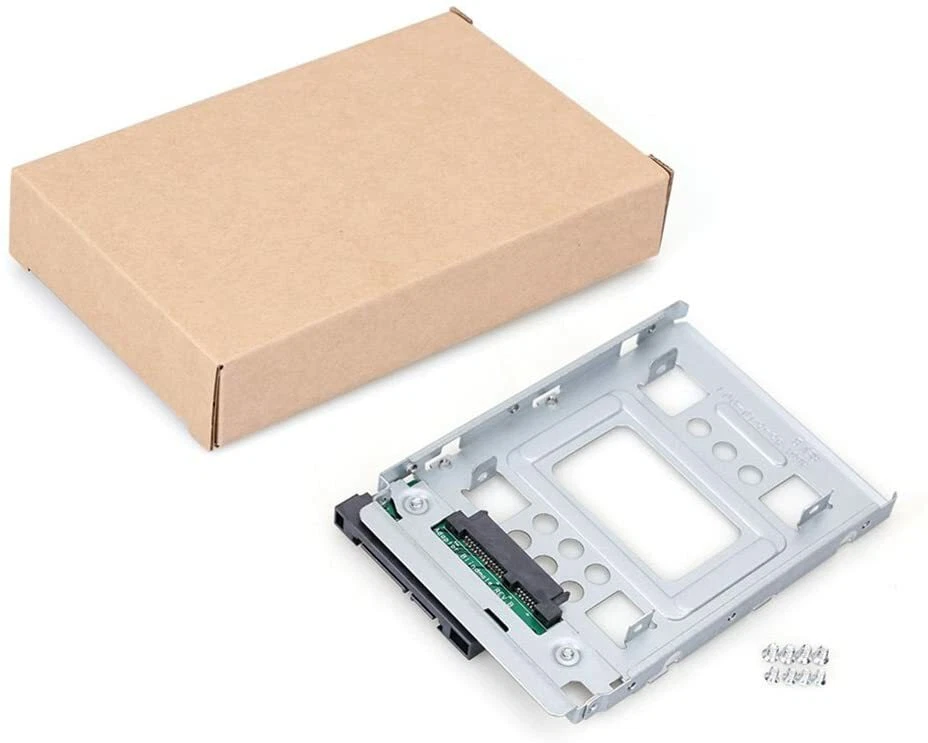 2X 2,5-Zoll auf 3,5-Zoll Converter SATA/SSD Festplatte Festplatten Rahmen HDD - Bild 4 von 4