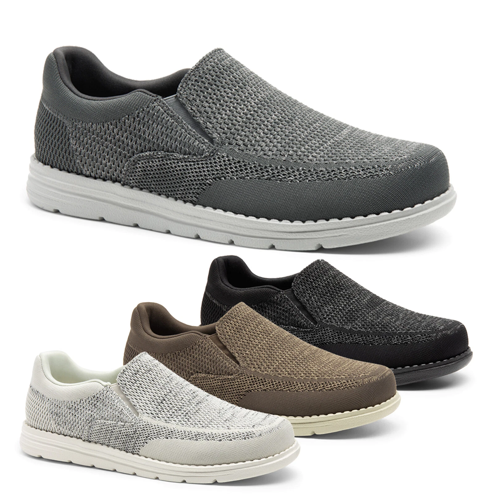 Bruno Marc Men's Slip-on Loafers Casual Lightweight Stretch Shoes Arch Support
Opens in a new window