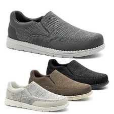 Bruno Marc Men's Slip-on Loafers Casual Lightweight Stretch Shoes Arch Support