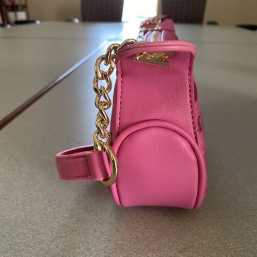 Juicy Couture Juicy Pink Girls Just Wanna Have Fun Shoulder Bag Purse Chain NWT - Picture 5 of 9