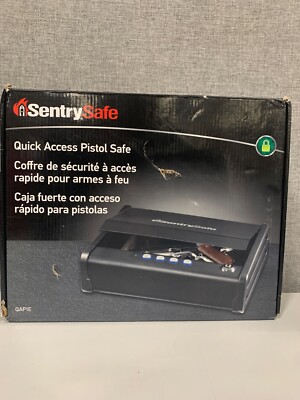 SentrySafe QAP1E Gun Safe with Digital Keypad One Handgun Capacity