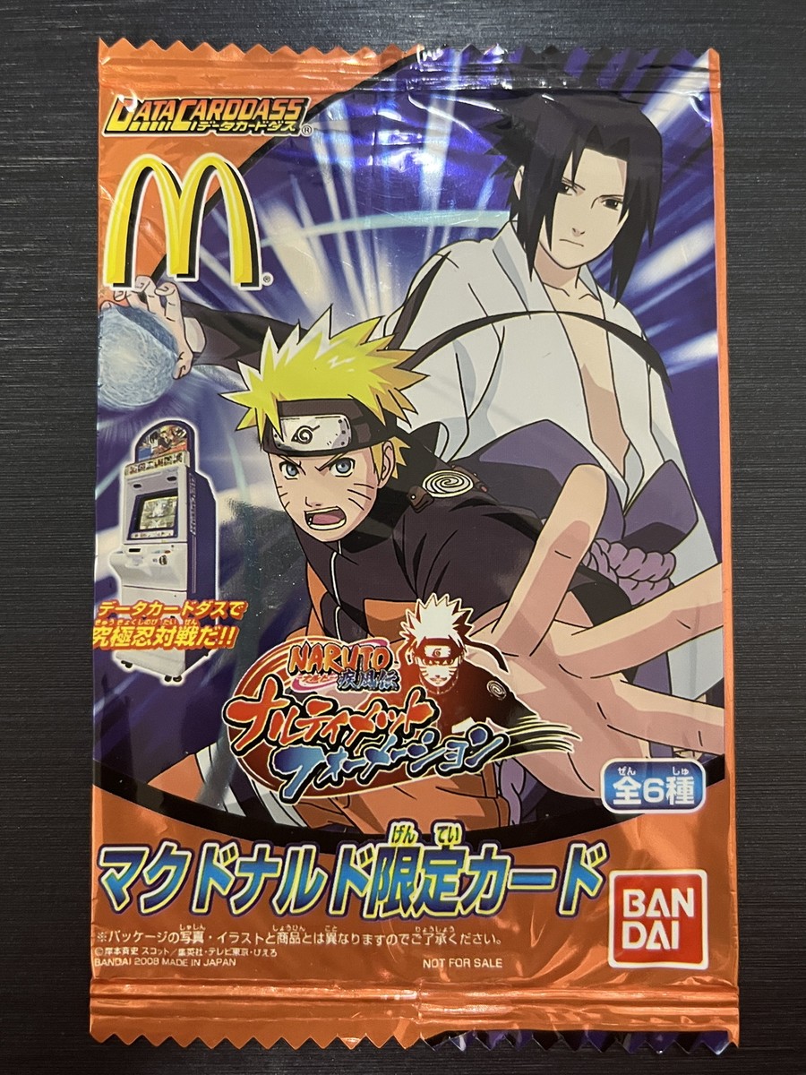 Naruto Card Game Ultimate Naruto Formation McDonald's Exclusive