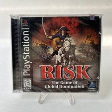 Risk: The Game Of Global Domination PlayStation 1 Game PS1 (New/Case Cracked)