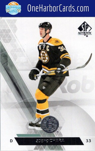 Zdeno Chara #150 2013 SP Authentic card