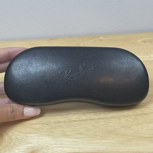 Ray Ban Brille Lesebrille Hartschalenetui schwarz Flip Top Samt gefüttert - Bild 2 von 7