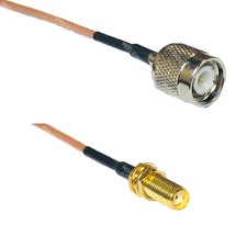RG316 TNC MALE to SMA Female Long RF Cable Rapid-SHIP LOT