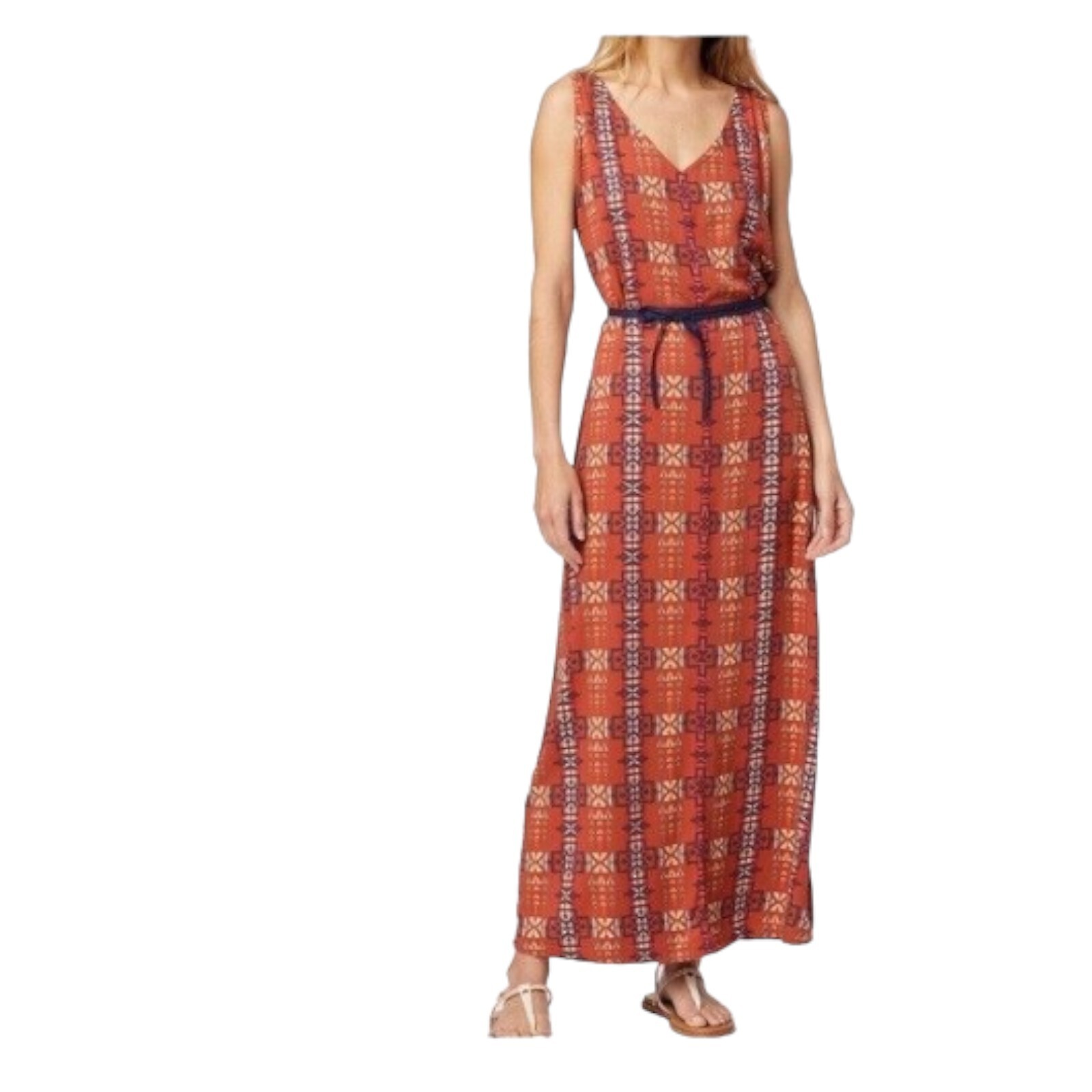 Pendleton Size XS Sleeveless Patterned Maxi Dress… - image 12