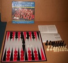 Pressman Chess #1907 complete genuine box manual Backgammon Checkers complete NM — photo 1