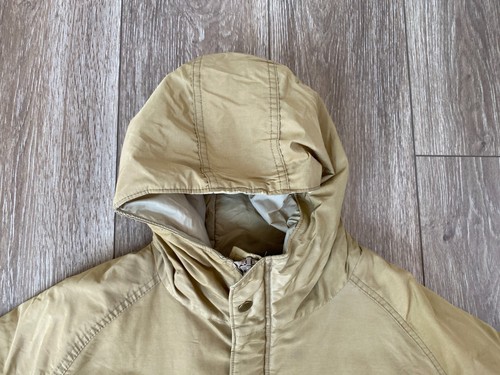 Vintage LL Bean Jacket Mens Large Hooded Parka Full Zip Barn Chore Made in USA - Picture 12 of 21