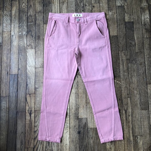 AMO Slouch Trouser Petal Jeans Pink 