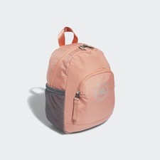Image of adidas Linear 3 Mini Training Backpack, 5156986 Pink/Silver Metallic GC3140