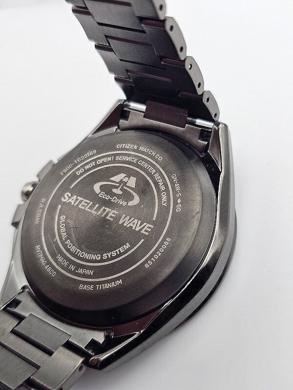Citizen Atessa F900 Satellite Wave Eco Drive Titanium Black Citizen Atessa F900 Satellite Wave Eco Drive Titanium Black