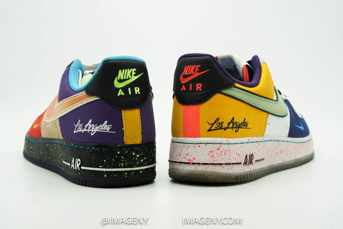 靴 Nike Air Force 1 Low \"What The LA\" Buy Air Force 1 '07 LV8 'What The LA' - CT1117 100 | GOAT