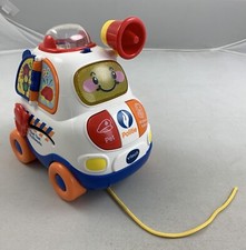 VTech Jouet Enfant Bébé Dentant Voitures Police Voiture Cordon Français