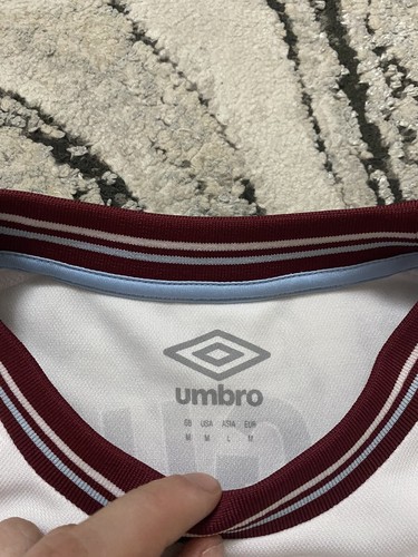 West Ham United FC Match Worn Nayef Aguerd #27 Away Football Shirt Player Issue - Picture 10 of 16