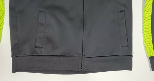 GAP Kids Boy Full Zip Sweater fleece Jacket Gray Green Athletic Wear Sz XL (12) - Picture 4 of 9