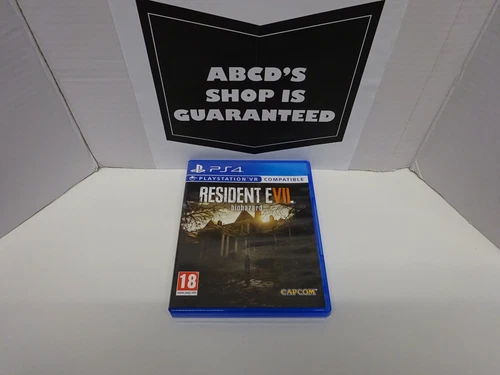 Resident Evil 7: biohazard  PS4  Playstation 4 . Excellent disc