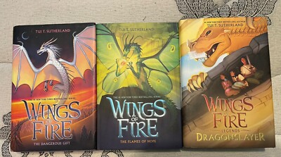 Wings Of Fire Books 14, 15, Legends Hardcovers By Tui Sutherland