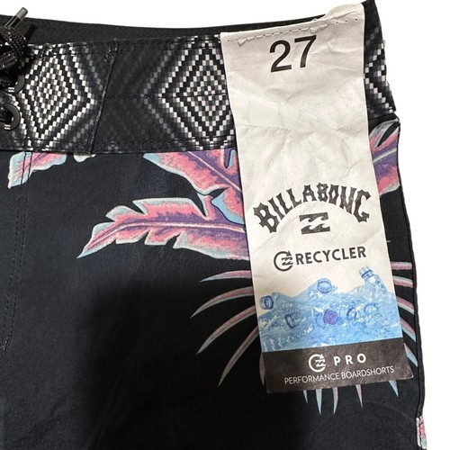 Billabong Mens Size 27 Sundays Pro Recycler Tropical Board Shorts Surf Swim NWT - Picture 2 of 7