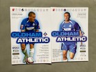 Programme Football - Oldham Athletic - Ligue 1 - 2007/08 X2
