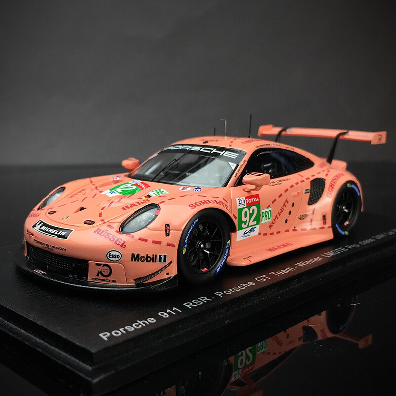 1/18 IXO models-Porsche 911 RsR 2nd at 24hr Le Mans car Model car #92