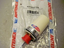 Laird Antenex 210-225 MHz KIT1032-110 White Phantom Antenna 1" Hole Adapter Kit