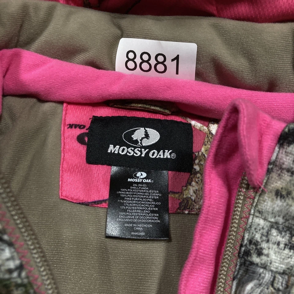 Chaqueta Mossy Oak 2XL Niñas Camuflaje Caza Caza Aire Libre Abrigo de Montaña Foto 4 de 4