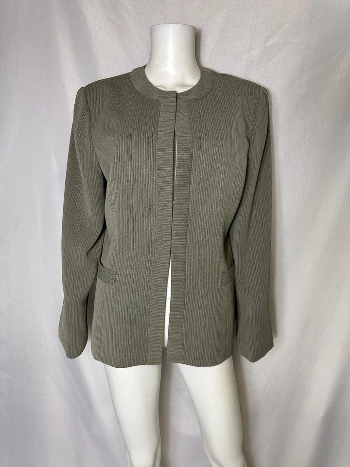 IMPRESIONANTE BLAZER ALFANI TALLA 16 100% POLIÉSTER Foto 4 de 4