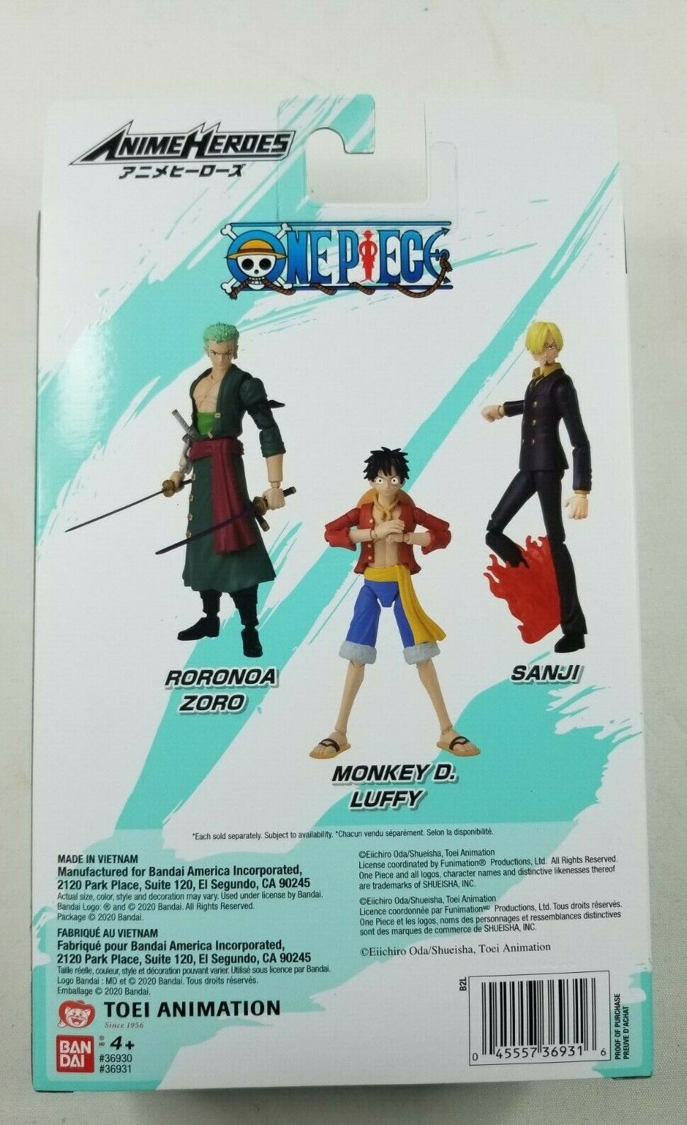 Bandai Anime Heroes One Piece Monkey D Luffy cloak battle suit crouching  ornaments model King of Thieves hand-me-down Toys