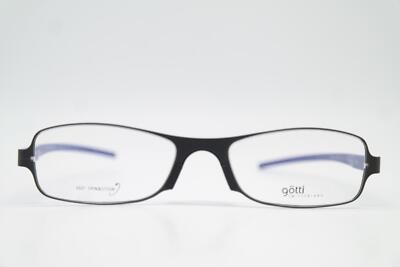 Lunettes Götti Switzerland TESS Noir Bleu Ovale Monture Lunettes - Main Image