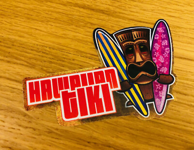 HAWAIIAN TIKI Aufkleber Sticker Racing Rockabilly Oldschool V8 Tuning DUB Mi045