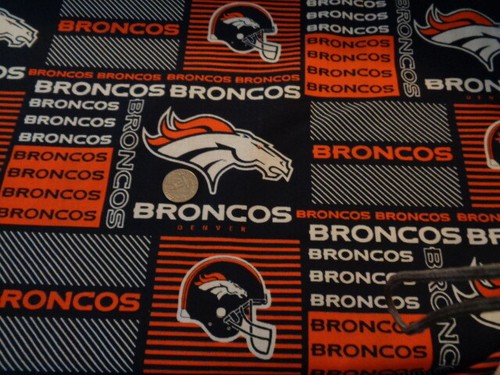 NFL Denver Broncos cuadrado construcción hecha a medida, soldador, instalador de tuberías, sombrero de motociclista - Imagen 2 de 2