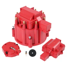 Red HEI Large Distributor Cap Rotor Kit FOR CHEVY GM SBC BBC 305 327 350 396 454