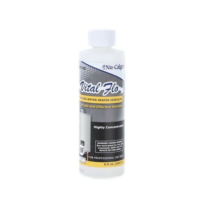 Nu-Calgon 4387-02 Tankless Water Heater Descaler Solution 8 oz