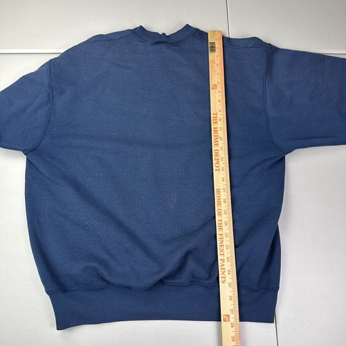 Vintage Denver Broncos NFL Football Pro Player Blue Crewneck Sweater XL - Picture 8 of 9