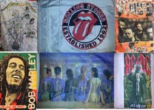 Grande Bandiera Banda Musicale Alta Qualità Cantante Attore 3'X5'-Interno/Esterno-36"X60"-Nuova