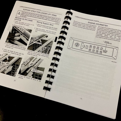 Operators Manual for Case 1838 Uni-Loader Skid Steer Owners Maintenance - Picture 4 of 6