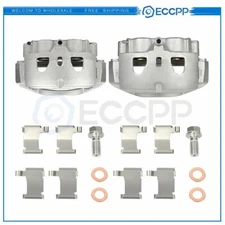 Front Brake Calipers 2Pcs New Set For 2011-2017 Chevrolet Silverado 2500 HD