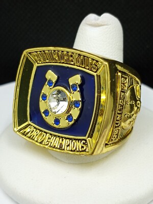 Baltimore Colts 1970 Unitas Ring Size 11