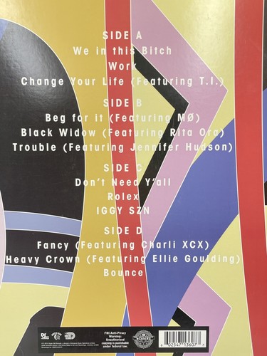 Iggy Azalea~Reclassified~2014 Def Jam Records 2 x Vinyl LP~B0022454-01 Fancy XCX - Picture 4 of 17