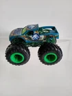 RARE Hot Wheels Hotwheels Monster Truck Jurassic World 1:64 Velociraptor Blue