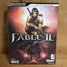 Fable II 2 Brady Games Strategy Guide Xbox 360 Book RPG Cheats