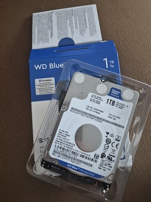 Western Digital WD Blue 1TB SATA 3, 2,5 Zoll Interne Festplatte (WD10SPZX)