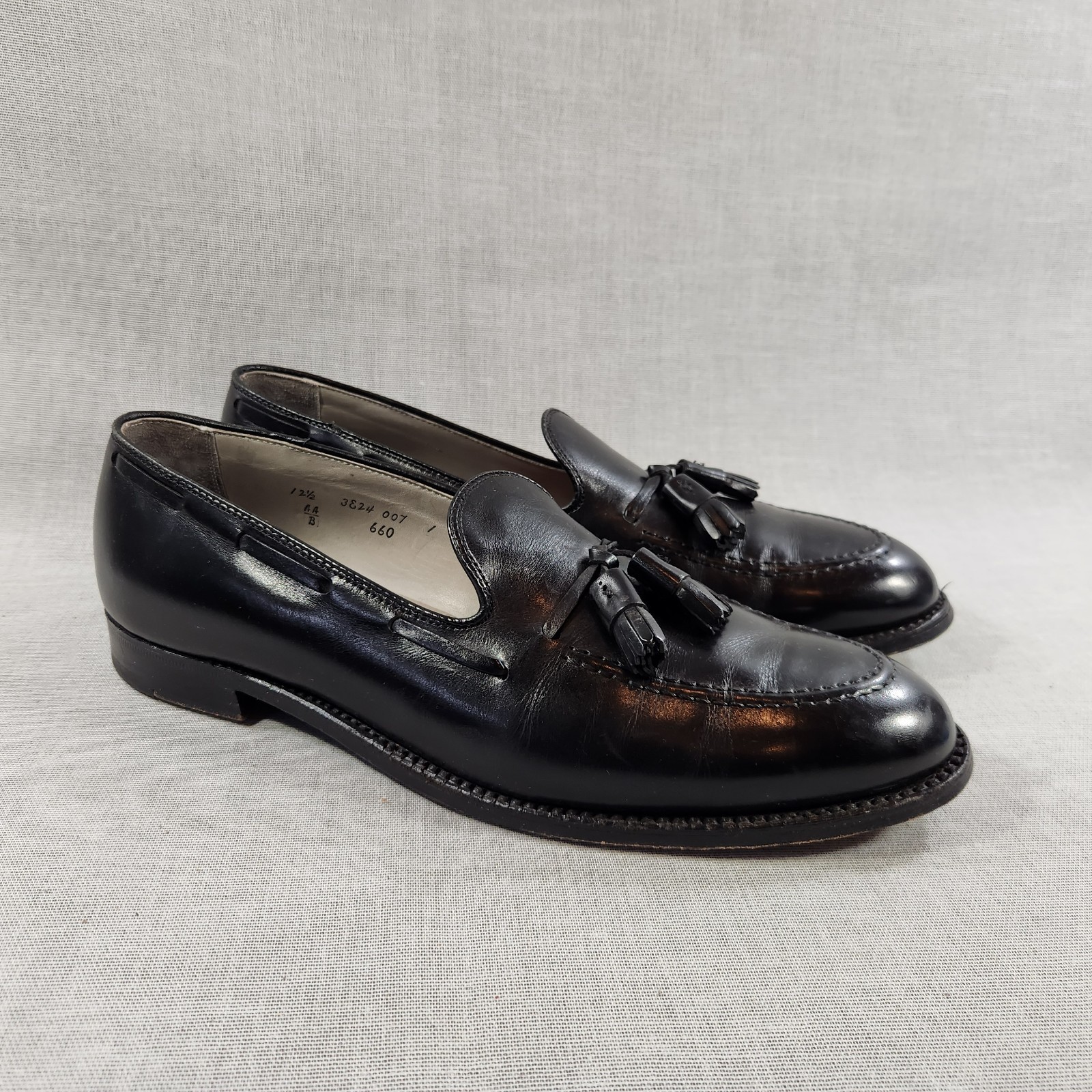 Alden 660 Black Calfskin Tassel Loafer