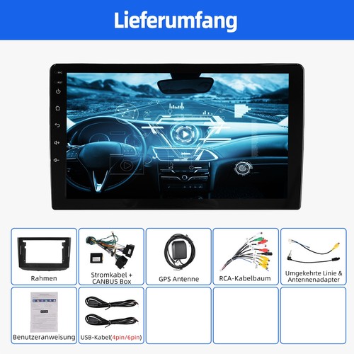 4+64G Android14 Autoradio Für Mercedes-Benz Vito Viano W639 2003-2014 GPS NAV BT - Zdjęcie 15 z 15