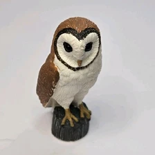 BARN OWL Animal Figurine Safari Ltd. Toy Wings of the World Bird Collection