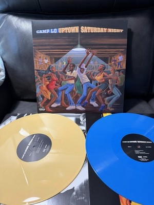 Camp Lo - Uptown Saturday Night 2xLP Blue Yellow Vinyl Me Please VMP RH021