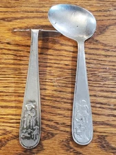 Antique Baby Food Pusher Set Made In Germany